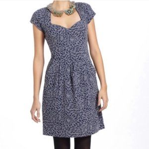 Deletta Caledonia Keyhole Back Dress- Anthropologie